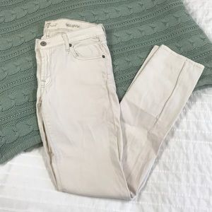 7 for all mankind cream pants